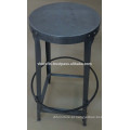 Tabuleiro de tabuleiro industrial Vintage Round Top